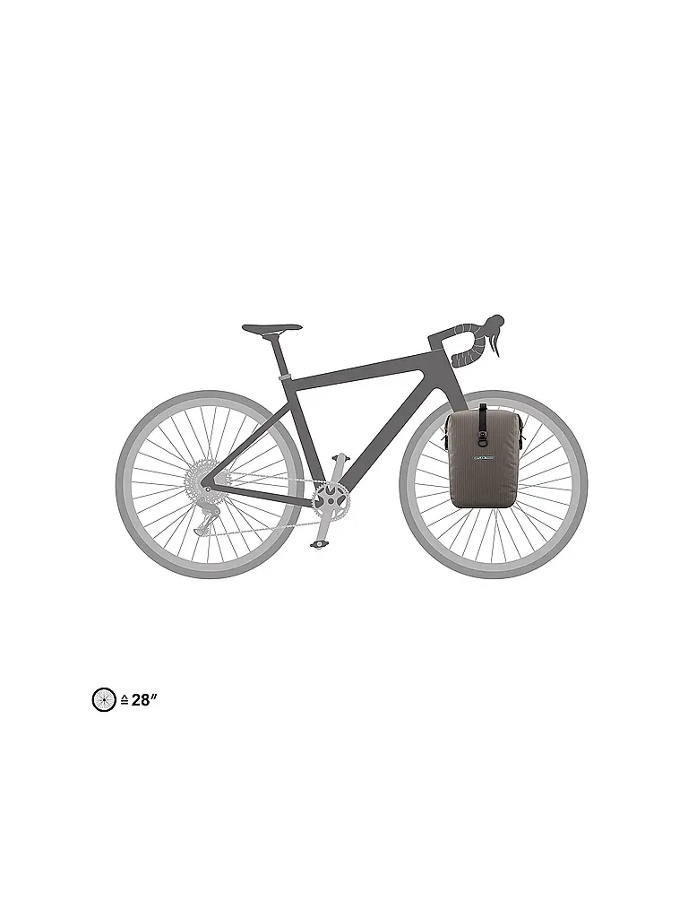 ORTLIEB | Alforja Gravel-Pack Single 14,5L | Camel