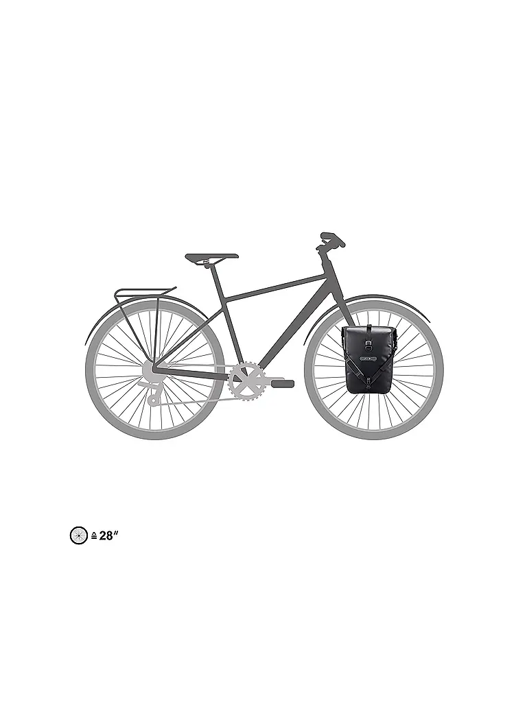 ORTLIEB | Alforja Sport-Roller Core 14,5L | Negro