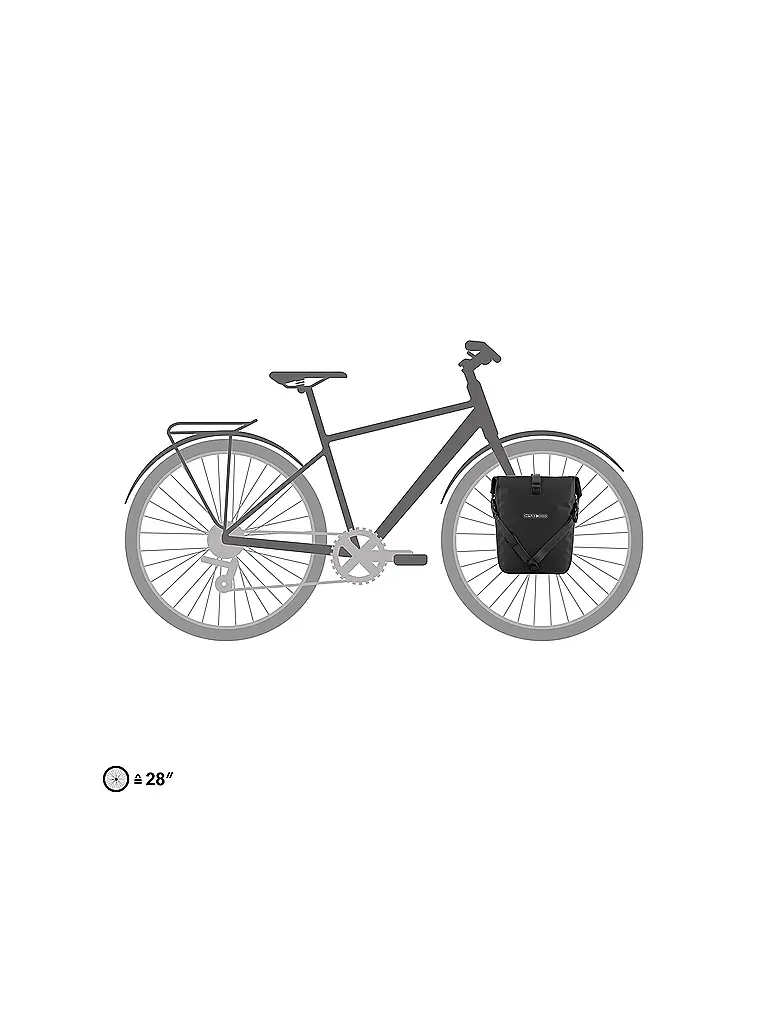 ORTLIEB | Alforja Sport-Roller Core 14,5L | Negro