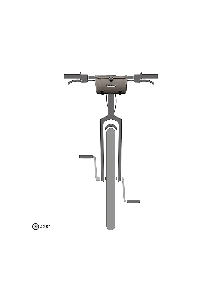 ORTLIEB | Alforja Velo-Sling 3L | Camel