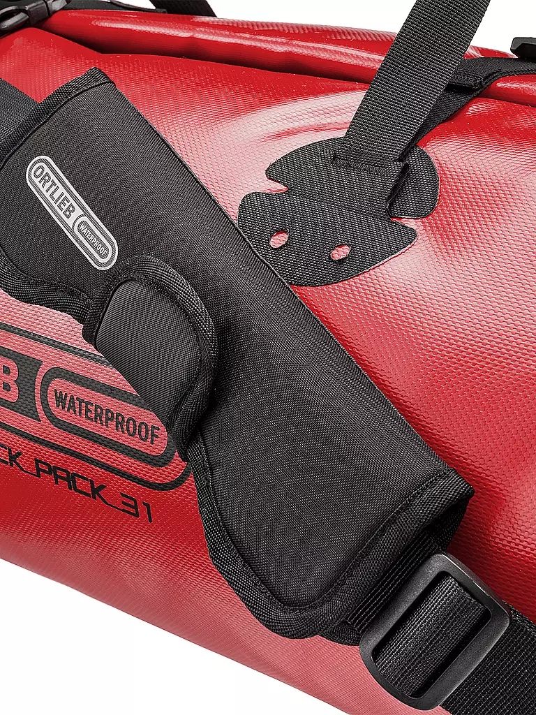 ORTLIEB | Bolsa de bicicleta Rack-Pack 31 litros | Rojo