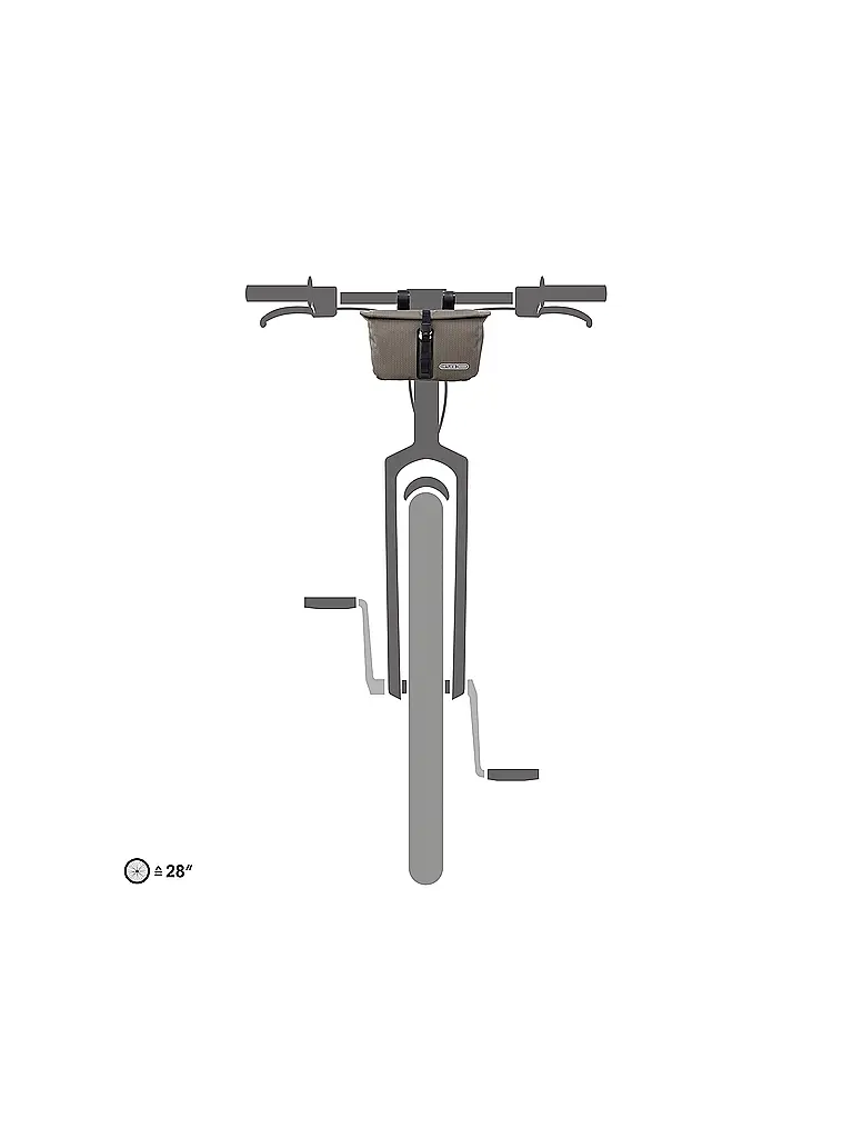 ORTLIEB | Bolsa de manillar Accessory-Pack 3,5L | Camel