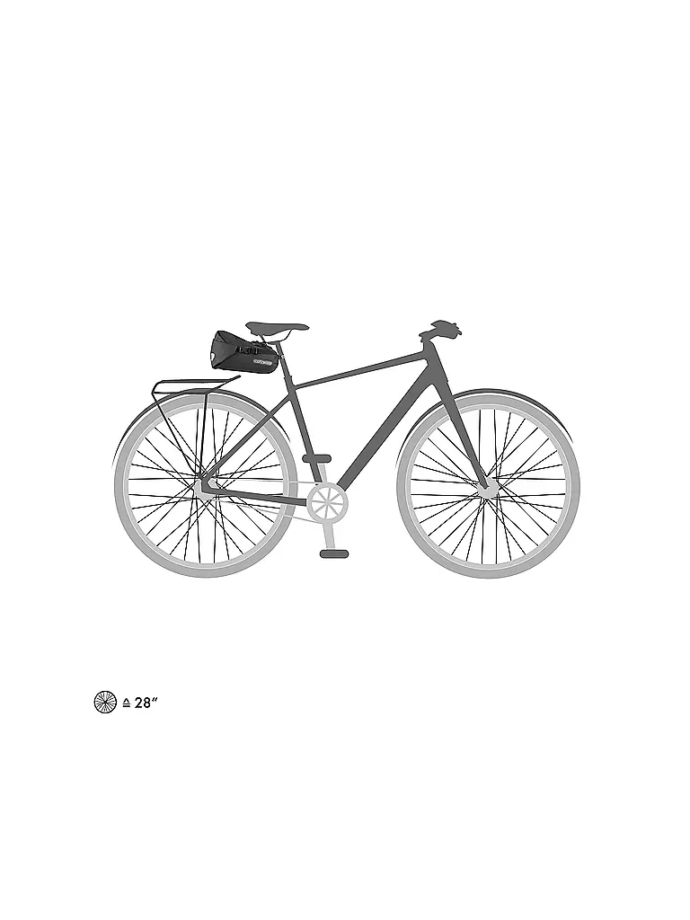 ORTLIEB | Bolsas de sillín 4,1L | Negro