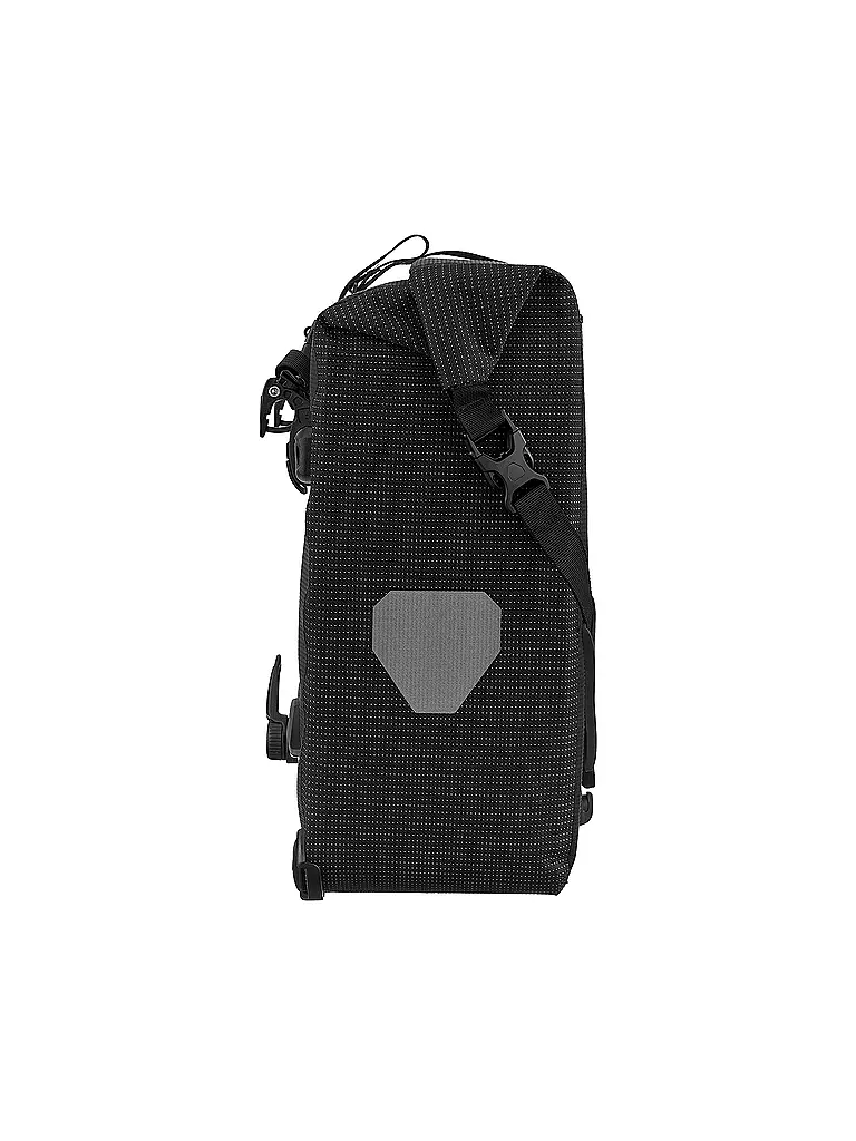 ORTLIEB | Fahrrad-Packtasche Back-Roller High Visibility QL2.1 20L | Negro