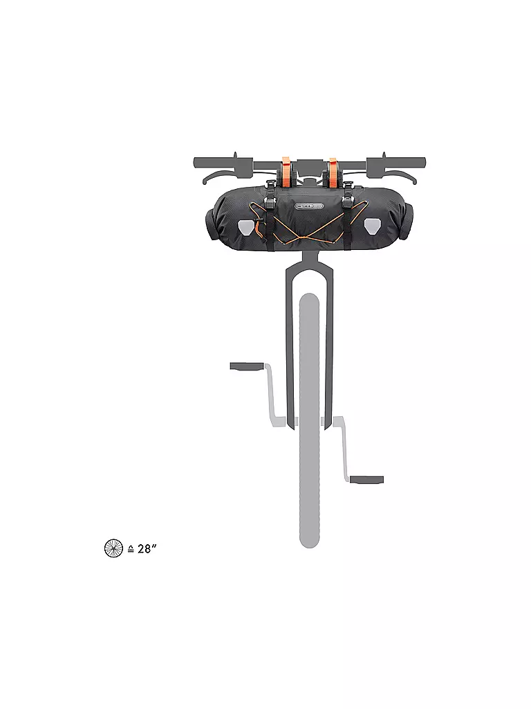 ORTLIEB | Handlebar-Pack Bolsa de manillar 15L | Negro