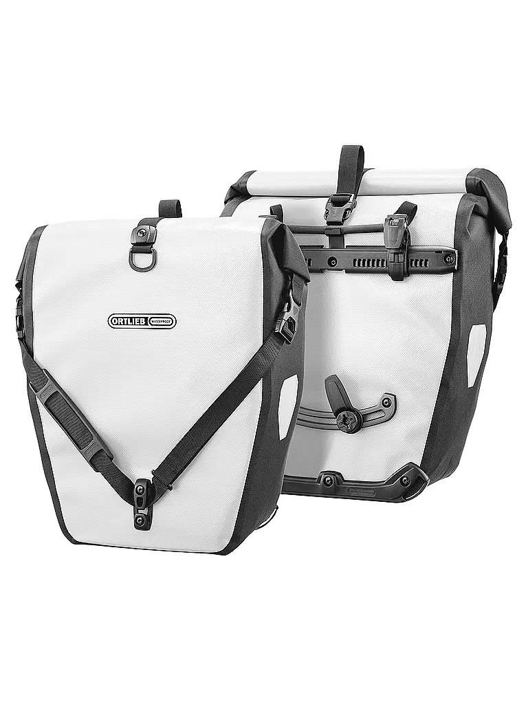 ORTLIEB | Juego de alforjas Back-Roller 2x20L | Blanco