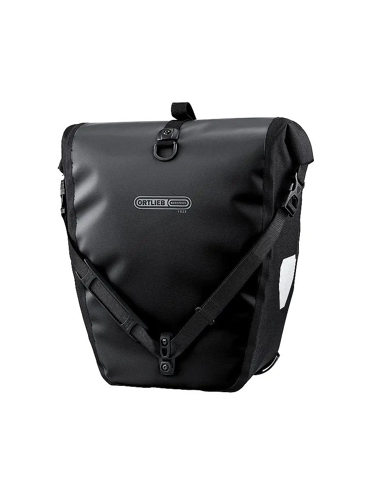 ORTLIEB | Juego de alforjas para bicicleta Back-Roller Free 2x20L | Negro