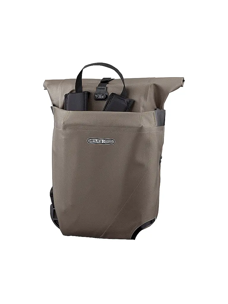 ORTLIEB | Mochila de ciclismo Vario 20L | Marrón