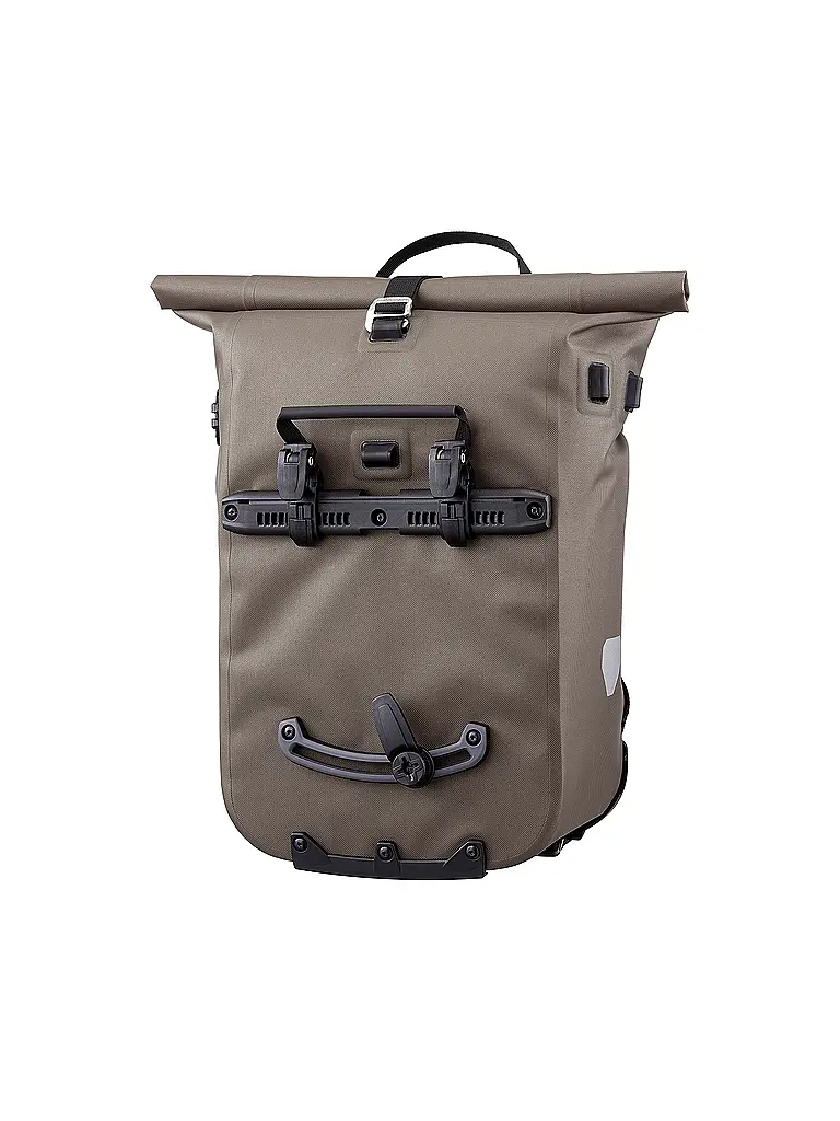ORTLIEB | Mochila de ciclismo Vario 20L | Marrón