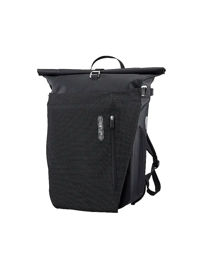 ORTLIEB | Mochila de ciclismo Vario High Vis 26L | Negro