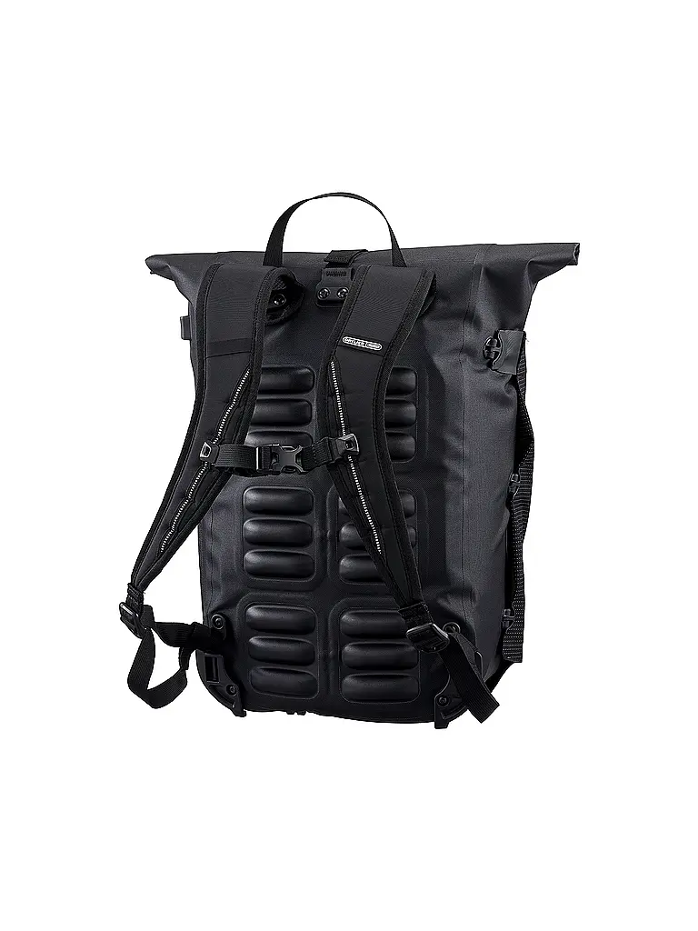 ORTLIEB | Mochila de ciclismo Vario High Vis 26L | Negro