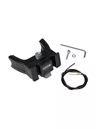 ORTLIEB | Soporte de manillar para bicicleta eléctrica sin candado | Negro