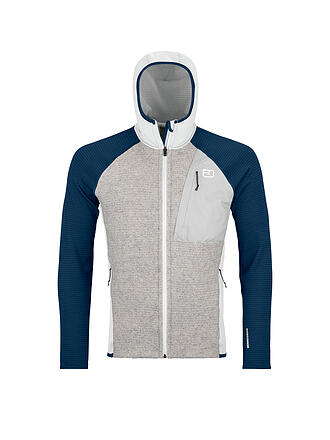 ORTOVOX | Chaqueta polar con capucha de punto clásico para hombre