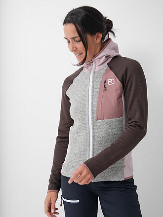 ORTOVOX | Chaqueta polar de mujer Classic Knit con capucha