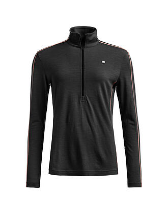 ORTOVOX | Camiseta interior con cremallera para mujer 185 ROCK'N'WOOL