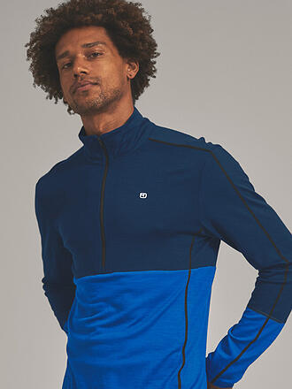 ORTOVOX | Camiseta interior con cremallera para hombre 185 ROCK'N'WOOL