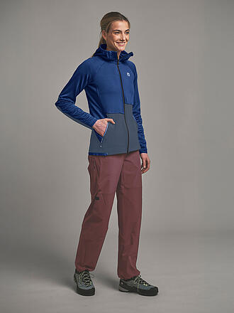 ORTOVOX | Chaqueta polar con capucha Rib para mujer