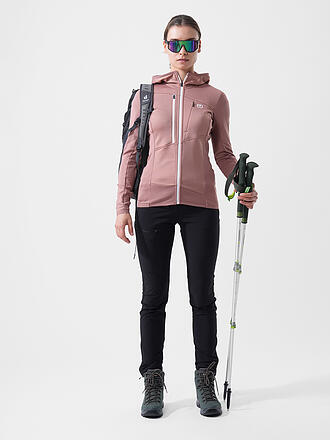 ORTOVOX | Chaqueta polar con capucha Fleece Grid para mujer