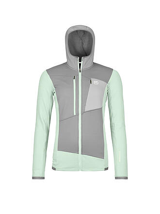 ORTOVOX | Chaqueta polar con capucha Fleece Grid para mujer