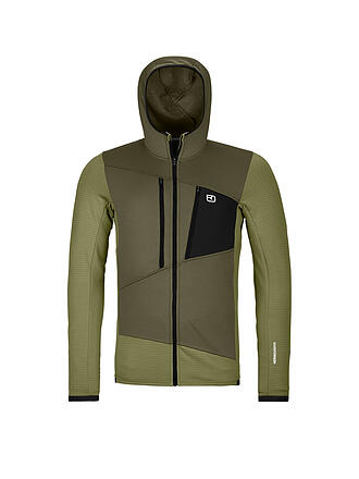 ORTOVOX | Chaqueta polar con capucha Grid para hombre