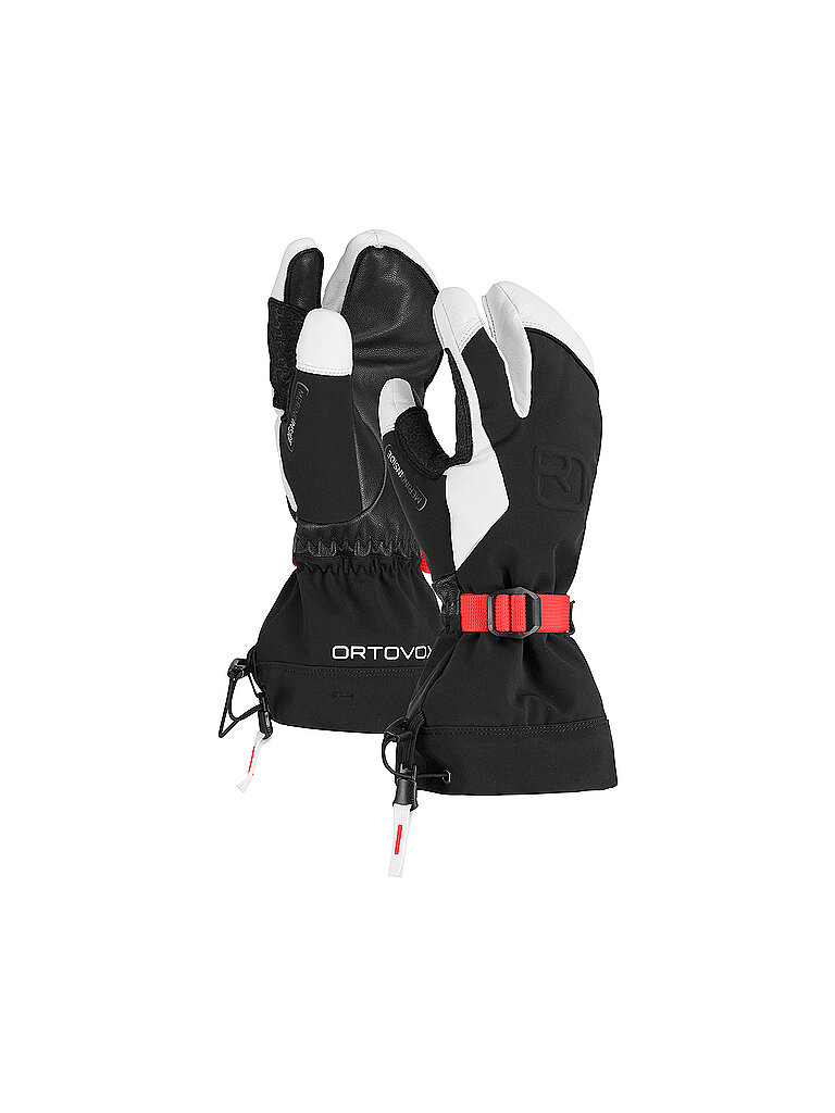 Guantes de Freeride de 3 dedos para mujer negro XS