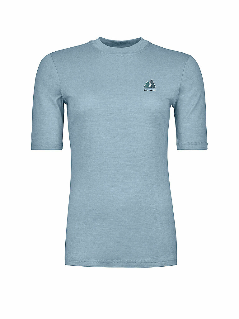 Camiseta funcional de mujer 185 Merino MTN Hug azul claro XS