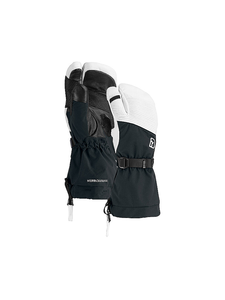 Guantes de hombre Pro Freeride de 3 dedos negro M