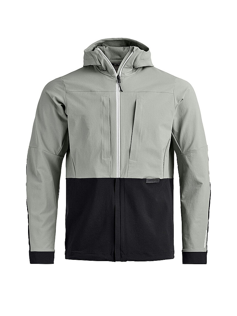 Chaqueta softshell Trad Plus con capucha para hombre gris XL