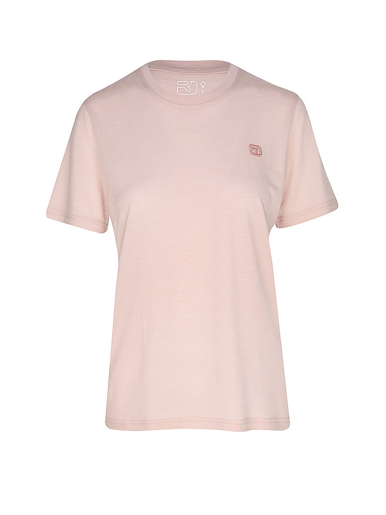 Camiseta funcional de mujer 150 Cool Logo Staple rosa XL