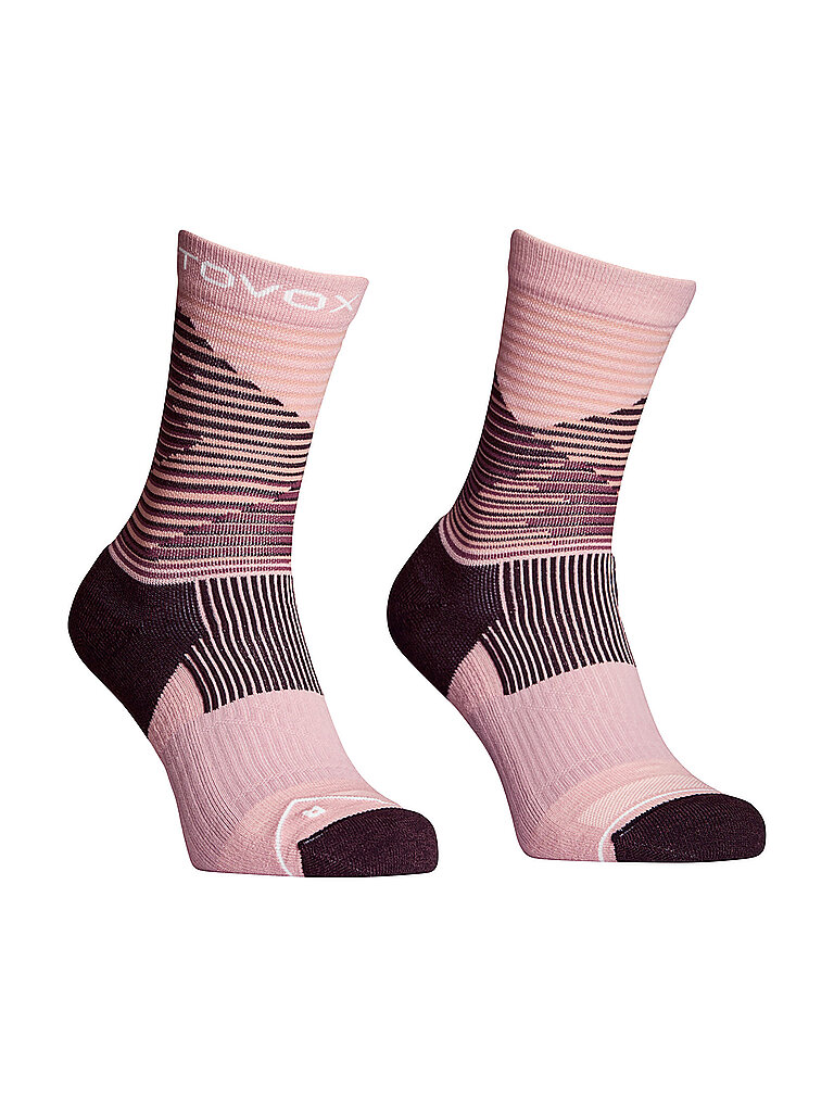 Calcetines de senderismo para mujer All Mountain Mid Socks W rosa 35-38