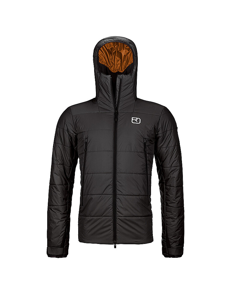 Chaqueta aislante con capucha Zinal para hombre negro XL