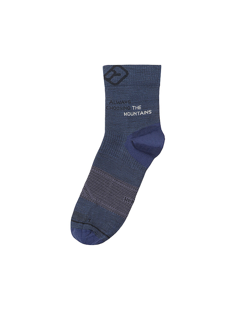 ORTOVOX Calcetines de hombre Alpine Light Quarter Low azul | 45-47