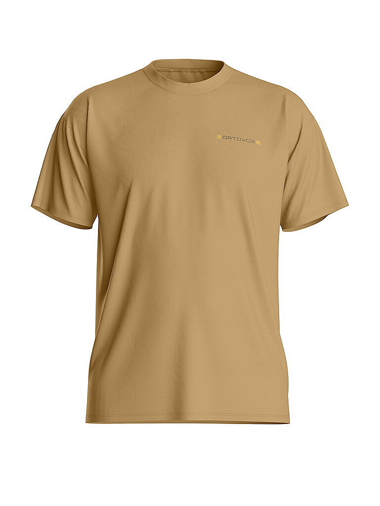 Camiseta funcional para hombre Climbing Vibes 150 COOL mostaza L