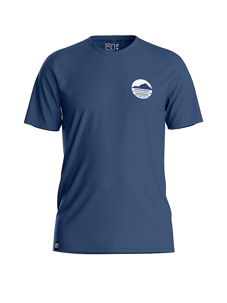 Camiseta funcional para hombre Choose MTN 120 COOL TEC azul oscuro L