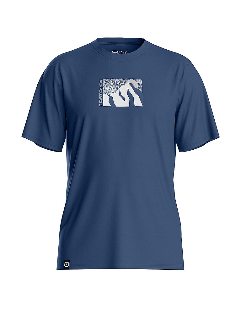 Camiseta funcional para hombre MTN TEC 120 COOL azul oscuro XXL