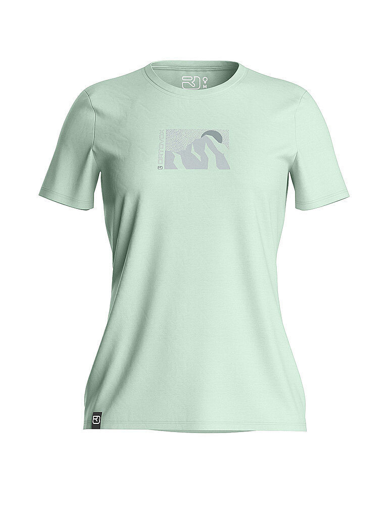 Camiseta funcional 120 Cool Tec MTN Sun para mujer verde M