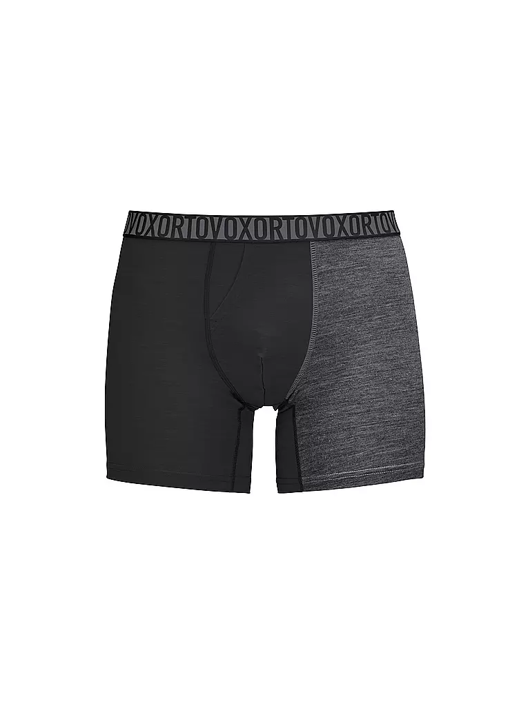 ORTOVOX | Bóxer Brief 150 Essential para hombre | Negro