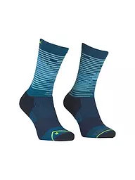 ORTOVOX | Calcetines de senderismo para hombre All Mountain Mid Socks M | Azul oscuro
