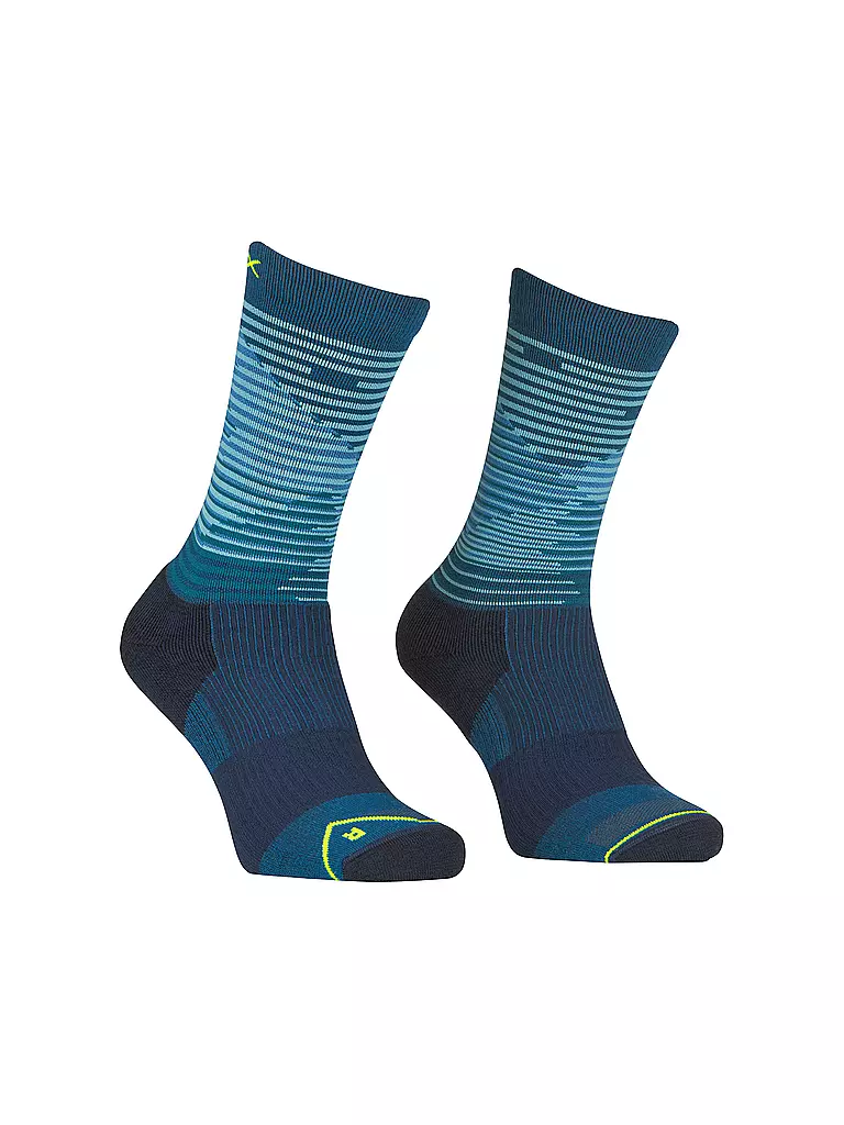 ORTOVOX | Calcetines de senderismo para hombre All Mountain Mid Socks M | Azul oscuro