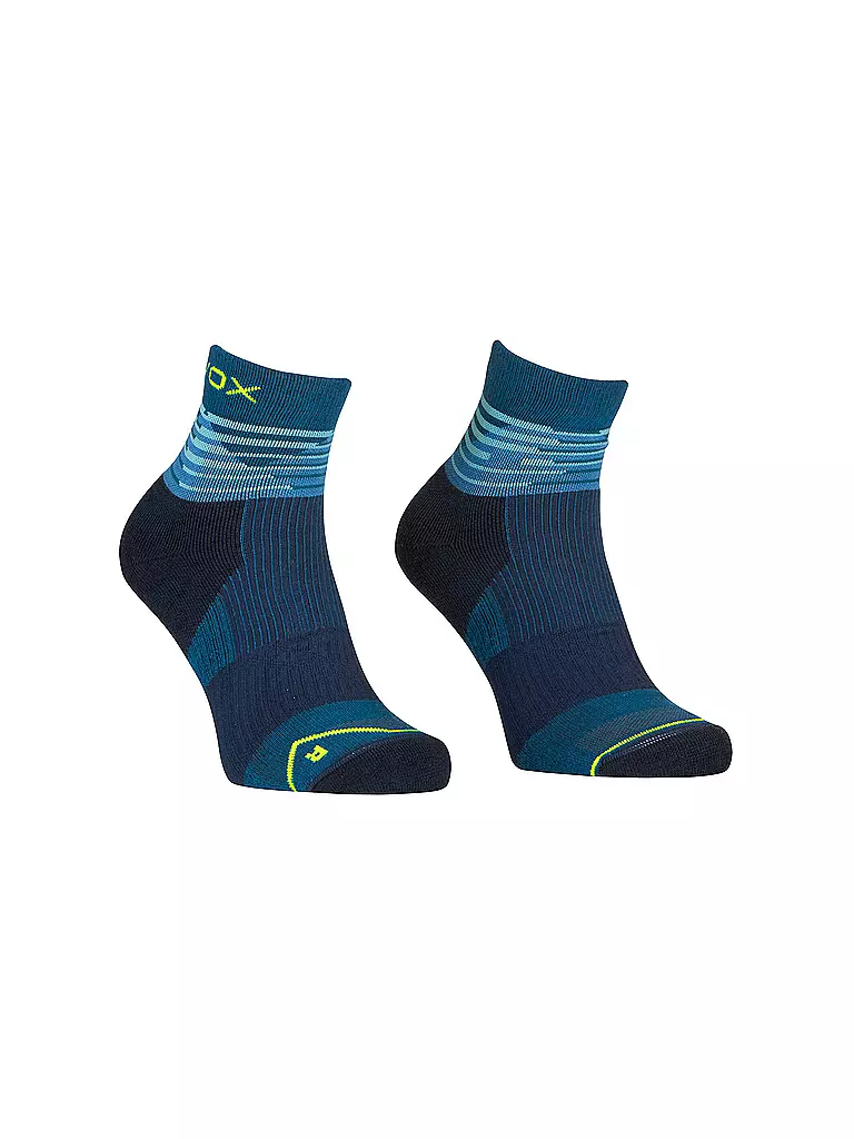 ORTOVOX | Calcetines de senderismo para hombre All Mountain Quarter Socks M | Azul