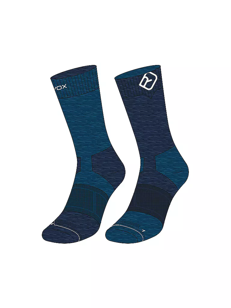 ORTOVOX | Calcetines de senderismo para hombre Alpine Mid Socks M | Azul