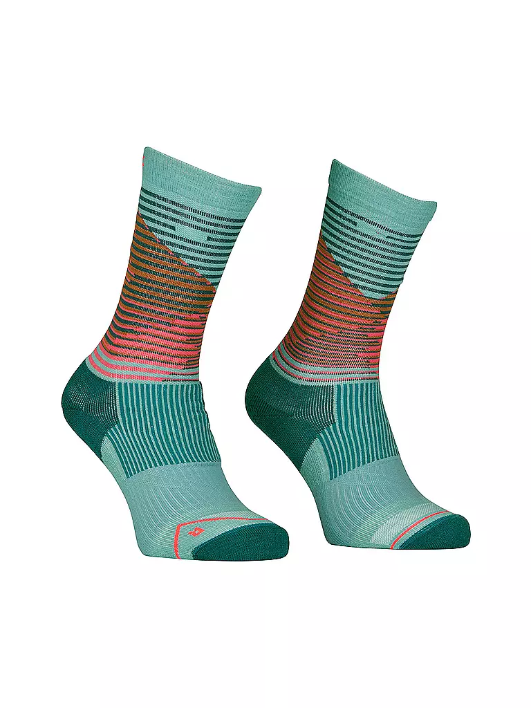 ORTOVOX | Calcetines de senderismo para mujer All Mountain Mid Socks W | Menta