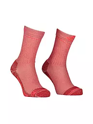 ORTOVOX | Calcetines de senderismo para mujer Hike Classic Mid Socks W | Rosa