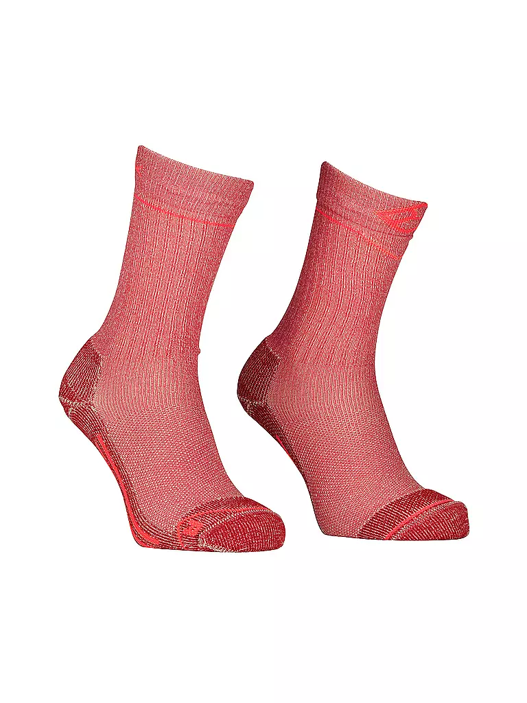 ORTOVOX | Calcetines de senderismo para mujer Hike Classic Mid Socks W | Rosa