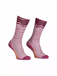 ORTOVOX | Calcetines largos de esquí de travesía para mujer Tour | Rosa
