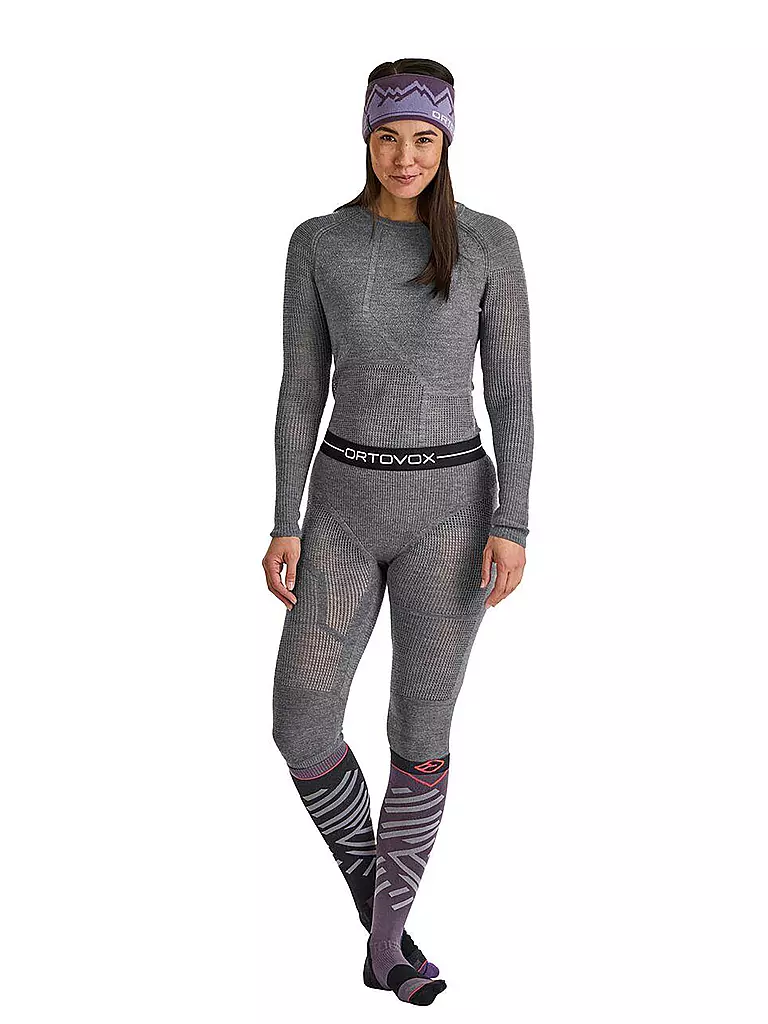 ORTOVOX | Calcetines largos de esquí de travesía para mujer | Gris