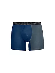 ORTOVOX | Bóxer Brief 150 Essential para hombre | Azul oscuro