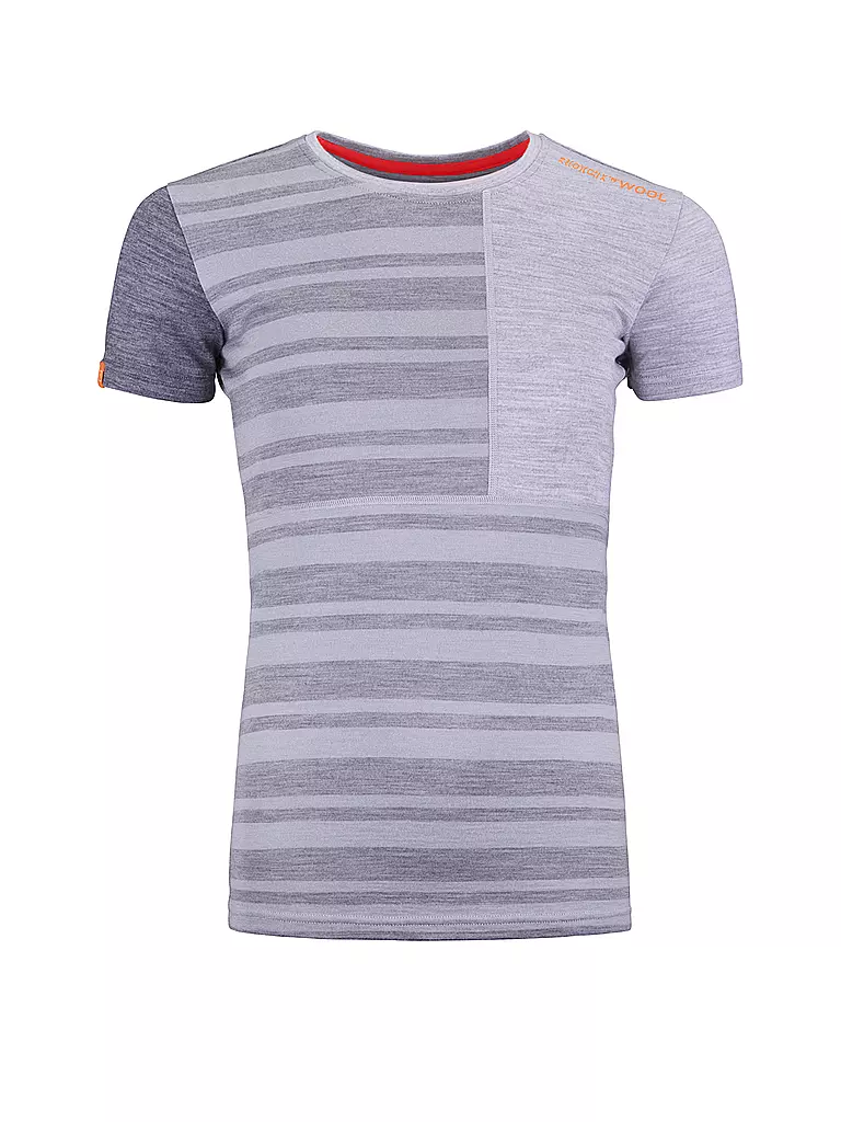 ORTOVOX | Camiseta de mujer Rock'n'Wool 185 | Gris claro