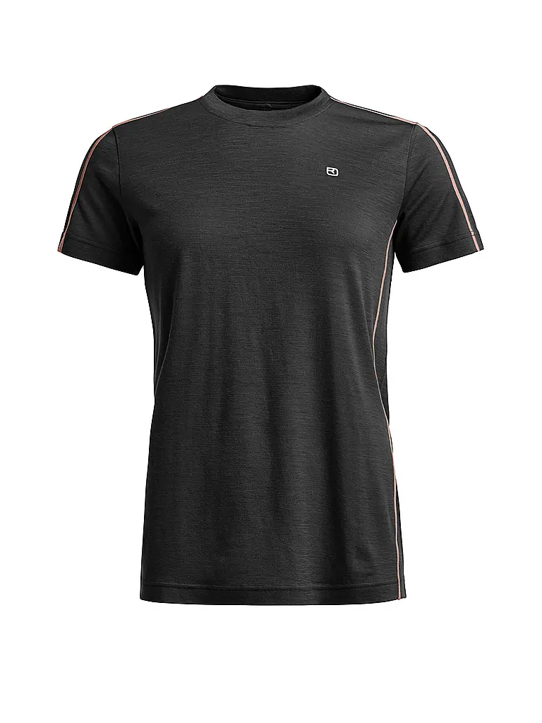 ORTOVOX | Camiseta de mujer Rock'n'Wool 185 | Negro