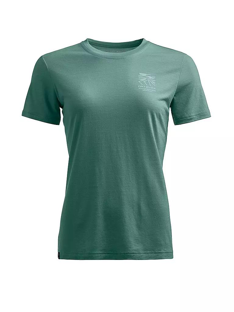 ORTOVOX | Camiseta de senderismo para mujer 150 COOL MTN Mission | Petróleo